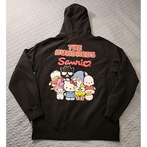 The‎ Hundreds x Sanrio Hello Kitty Men's XL Pullover Hoodie Black
